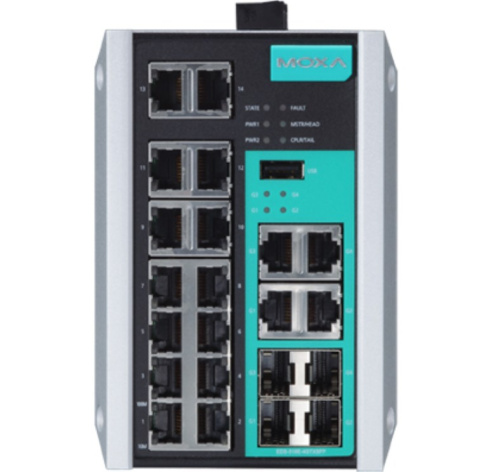 фото Коммутатор управляемый MOXA EDS-518E-4GTXSFP в Перми