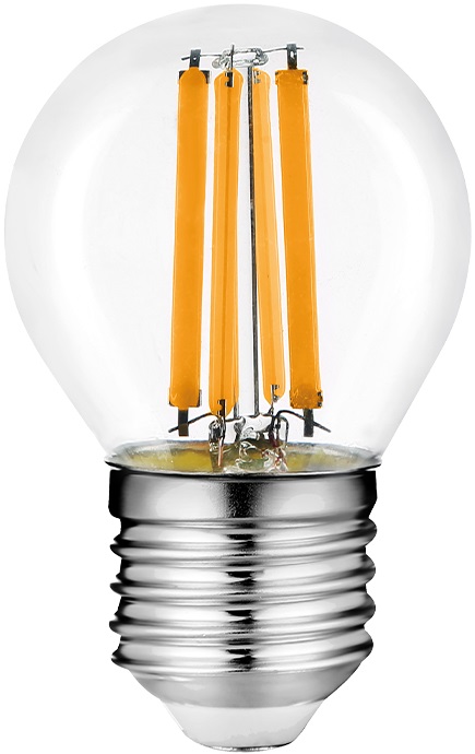 

Лампа светодиодная WOLTA WF-G45-15W6KE27 FILAMENT 15Вт 6500K E27, WF-G45-15W6KE27