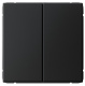 фото Выключатель двухклавишный  Systeme Electric GAL001051S