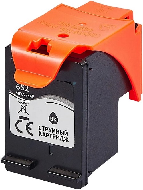 

Картридж струйный Cactus CS-F6V25AE 652 черный (480стр.) (18мл) для HP DeskJet Ink Advantage 1115/2135/3635, CS-F6V25AE