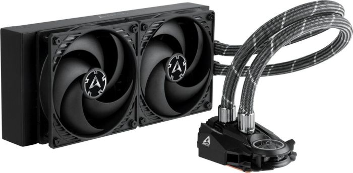

Система охлаждения жидкостная ARCTIC Liquid Freezer II 240 ACFRE00046A LGA115X/2011-3/2066/AM4 (Al, 2*120mm fan, 200-1800rpm, 56.3 CFM, 4-pin PWM), Liquid Freezer II 240