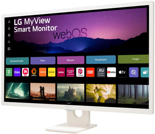 фото Монитор 32" LG 32SR50F-W в Омске