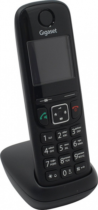 

Трубка Gigaset AS690HX S30852-H2876-S301 черная для AS690, AS690HX
