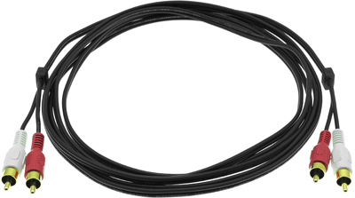 

Кабель акустический Kramer C-2RAM/2RAM-3 95-0202003 2 RCA на 2 RCA (Вилки - Вилки), 0,9 м, C-2RAM/2RAM-3