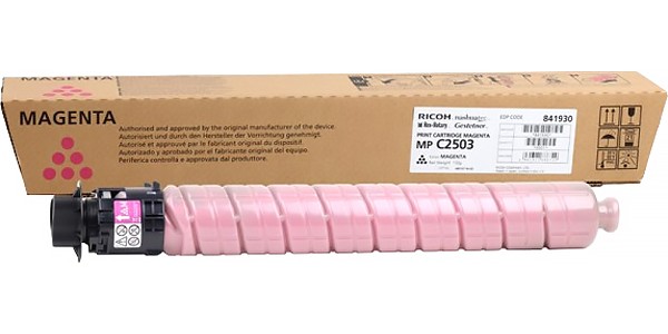 

Тонер-картридж Ricoh MAGENTA MP С2503 841930 малиновый (5500 страниц) для MP C2003SP/C2503SP/C2003ZSP/C2503ZSP, MAGENTA MP С2503
