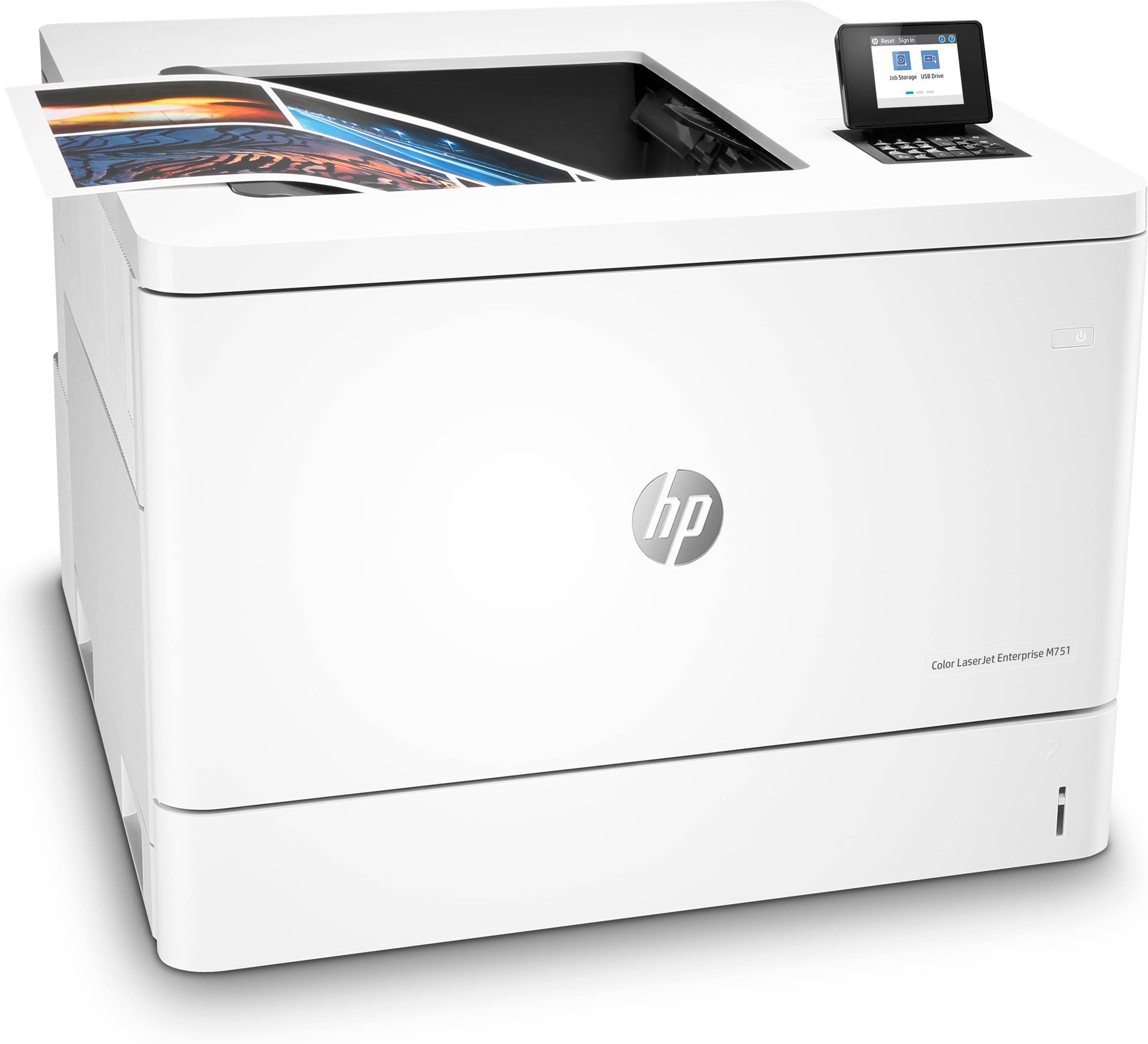 

Принтер HP Color LaserJet Enterprise M751dn T3U44A А3, 41 стр/мин, выход 1 стр от 5,7/6,1сек (чб/цв), емкость 4450 л, 16 GB EMMC, Color LaserJet Enterprise M751dn