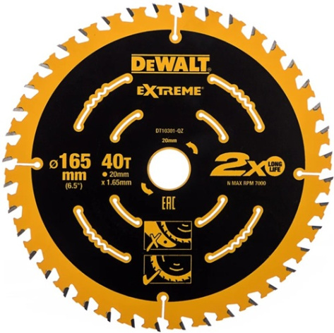 фото Диск пильный DeWALT DT 10301