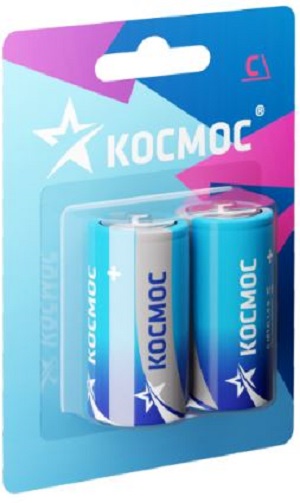 

Батарейка Космос KOCR142BL солевые, 2 шт, С (LR14, R14, UM2), KOCR142BL