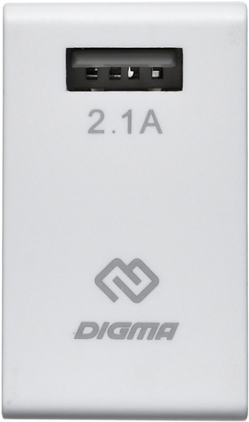 фото Зарядное устройство сетевое Digma DGWC-1U-2.1A-WG в Челябинске