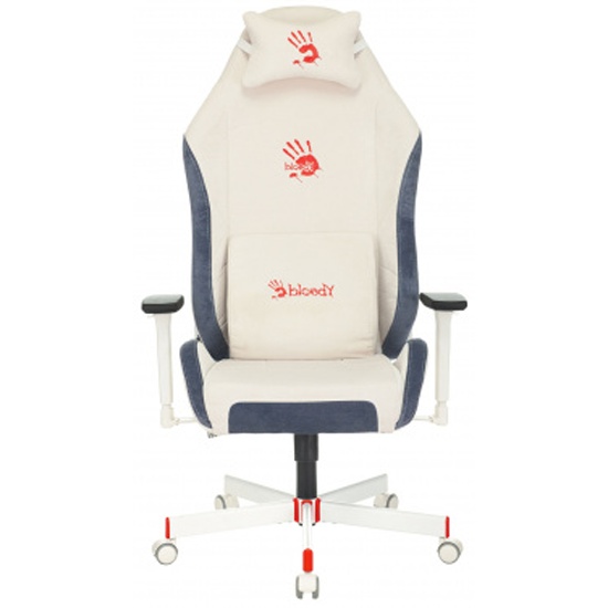 

Кресло A4Tech BLOODY GC-330 игровое белый крестов. металл, BLOODY GC-330