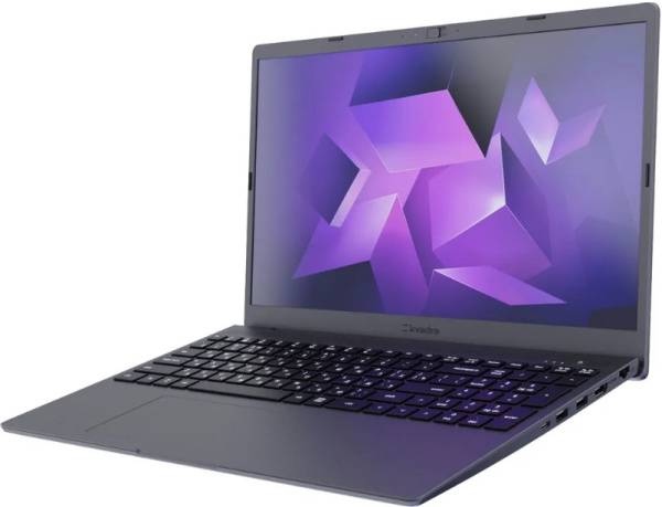 фото Ноутбук KVADRA Nau LE15T.12.122.000 15.6" (Intel Core i7, 16Гб DDR4, SSD 512 Гб, UHD Graphics, Без ОС) Графитовый [Y22L01CAS118R_BFEA0C]