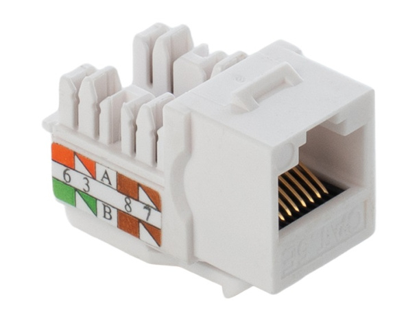 фото Модуль Keystone RJ45 UTP Filum FL-KJ-U5E-WT-90 в Уфе