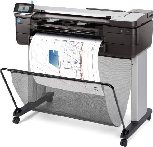 фото МФУ струйное широкоформатное цветное HP DesignJet T830