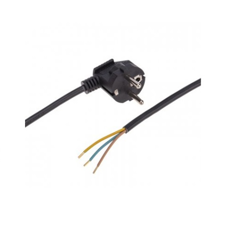 Изображение товара Электрический кабель Rexant 11-1311 3 м с угловой вилкой Евро