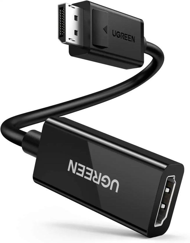 

Конвертер UGREEN MM137 70694 DP/HDMI Female, 4K*2K, 60Hz, 25см, black, MM137