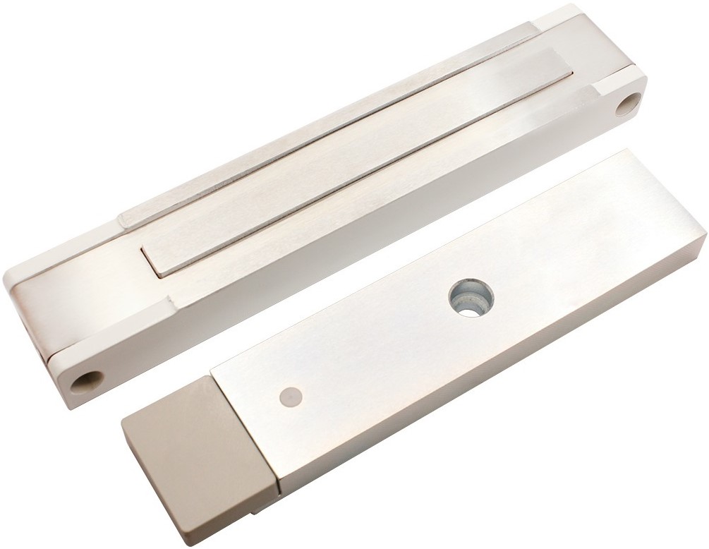 

Замок электромагнитный Aleko ALM-400P-12V (белый) с герконом; 400кг. DC 12В; 0,7А. -20...+40 °C. IP54, ALM-400P-12V (белый)