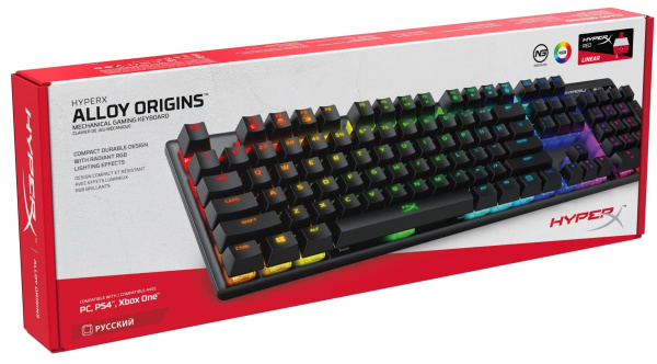 фото Клавиатура  HyperX Alloy Origins (УЦЕНЕННЫЙ) в Уфе