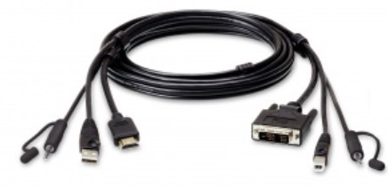 

Комплект кабелей Aten 2L-7D02DHX2 USB, HDMI-DVI-D для защищенного KVM-переключателя (1.8м), 2L-7D02DHX2