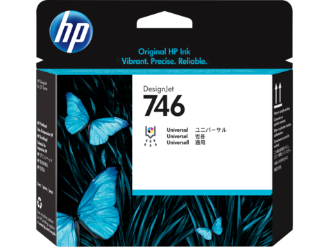 

Печатающая головка HP 746 P2V25A универсальная, для DesignJet Z6/Z9+ series, 746
