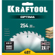 фото Диск пильный Kraftool Optima в Санкт-Петербургe