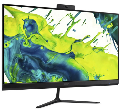 фото Моноблок 27" Acer Aspire C27B-GARL (Intel Core Ultra 7 255U, 16ГБ SODIMM DDR5, SSD 1 ТБ, Не установлена) Черный [DQ.BT2CD.003]