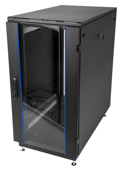 фото Шкаф напольный 19", 24U ЦМО ШТК-М-24.6.10-1ААА-9005 в Казани