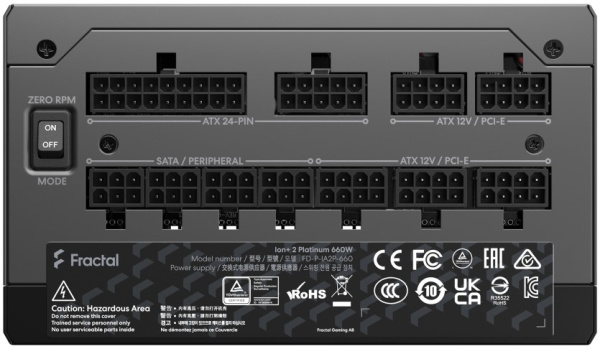 фото Блок питания ATX Fractal Design ION+ 2 Platinum