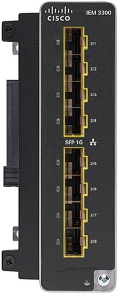 

Сетевой модуль Cisco IEM-3300-8S= Catalyst IE3300 with 8 GE SFP Fiber ports, Expansion Module, IEM-3300-8S=
