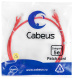 фото Кабель патч-корд U/UTP 5e кат. 1м Cabeus PC-UTP-RJ45-Cat.5e-1m-RD-LSZH
