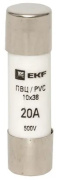 фото Предохранитель EKF pvc-10x38-20