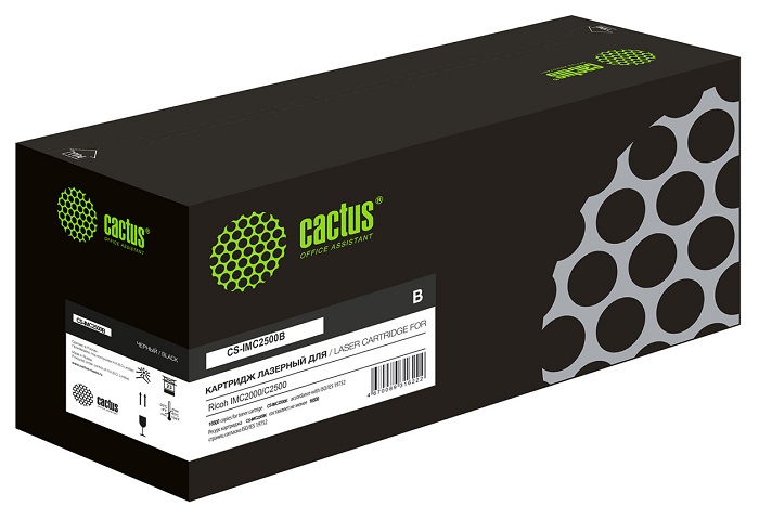 

Картридж Cactus CS-IMC2500B лазерный, 842311 черный 16500стр., для Ricoh IMC2000/C2500, CS-IMC2500B