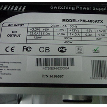 фото Корпус mATX Powerman ES722BK USB2.0 400W в Уфе