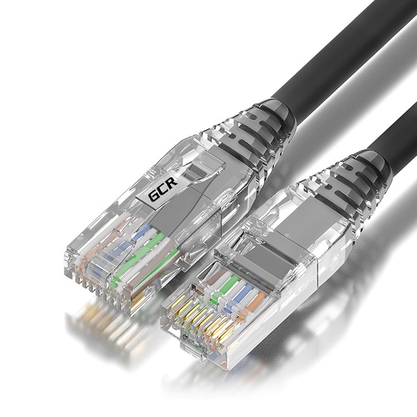 

Кабель патч-корд U/UTP 5e кат. 1м. GCR GCR-52631 GCR Патч-корд сборный 1.0m LSZH UTP кат.5e, черный, коннектор прозрачный+ABS колпачок, 24 AWG, ether, GCR-52631
