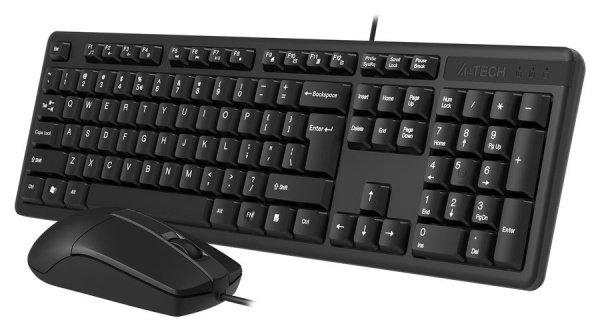 фото Клавиатура и мышь  A4Tech KK-3330S USB (BLACK) в Перми