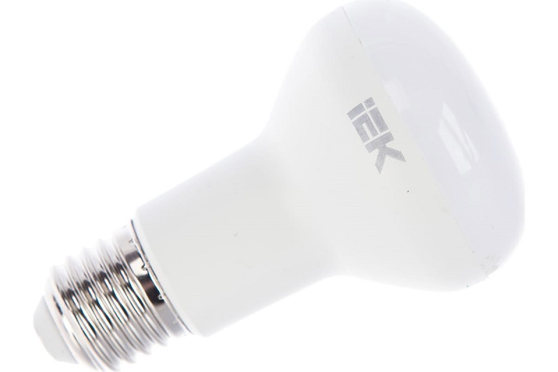 

Лампа светодиодная IEK LLE-R63-8-230-40-E27 Eco 8Вт R63 4000К нейтр. бел. E27 720лм 230-240В, LLE-R63-8-230-40-E27