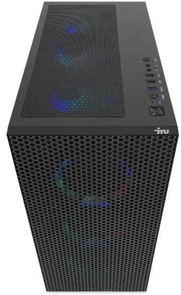 фото Системный блок iRu Game 710Z7GP Intel Core i7, 64 ГБ, 1 Тб, nVidia GeForce RTX 4060Ti,  ОС Не установлена