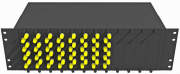 фото Кросс оптический стоечный TopLAN КРС-Top-3U-64ST/U-OM2-BK