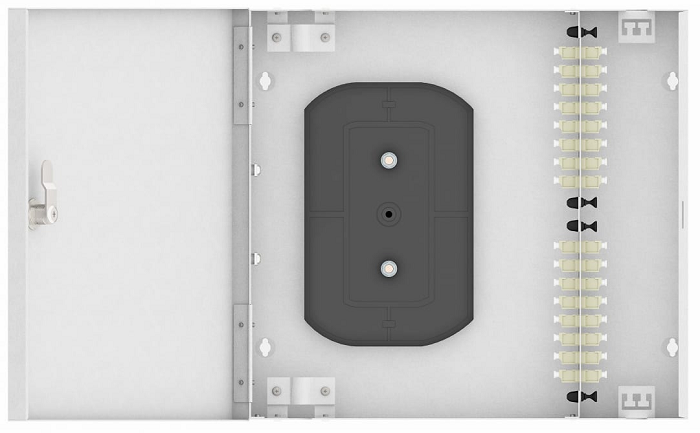 

Кросс оптический настенный TopLAN КРН-Top-32LC/U-OM2-GY 32 LC адаптера, многомодовый, укомплектованный, КРН-Top-32LC/U-OM2-GY