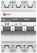 фото Автоматический выключатель EKF mcb4763-3-02C-pro