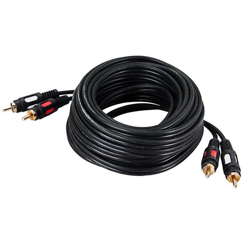 

Кабель Rexant 17-0146 2RCA Plug - 2RCA Plug, 5м (GOLD), 17-0146