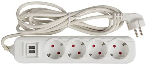 фото Удлинитель EKF UBA16-2USB-4-05i в Краснодаре