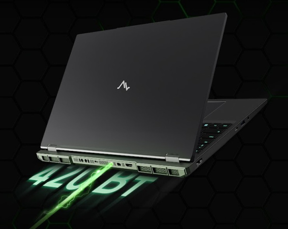 фото Ноутбук  Maibenben X-Treme Tsunami X16E-R99558 в Перми 16 ", Ryzen 9, 32 Гб RAM, 2 Тб SSD, GeForce RTX 5080, Черный