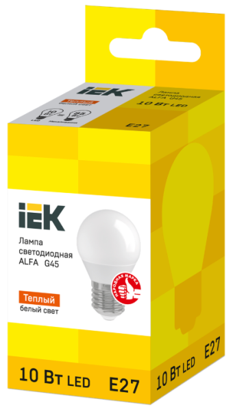 фото Лампа IEK LLA-G45-10-230-30-E27 в Краснодаре