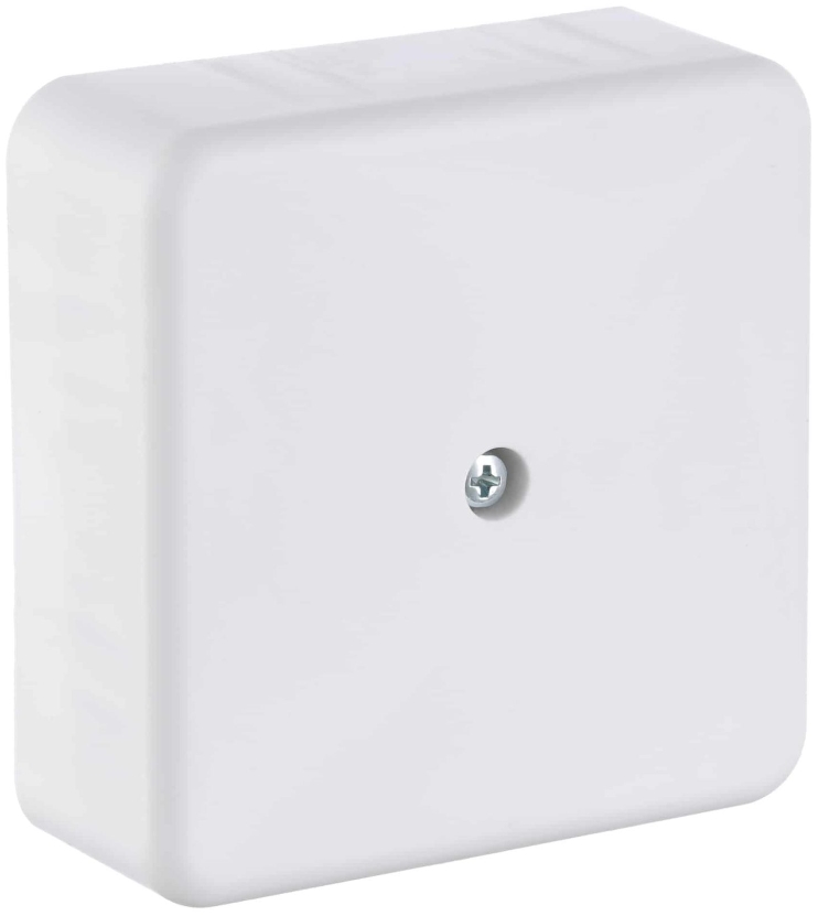 

Коробка коммутационная МЕТА 7403-4 огнестойкая 4 конт, 75х75х28мм, IP41 (ФКЕС 423142.131-02), 7403-4
