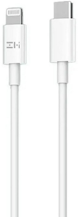 

Кабель ZMI AL856 Lightning (m) - USB Type-C (m), 1.5м, MFI, белый, AL856