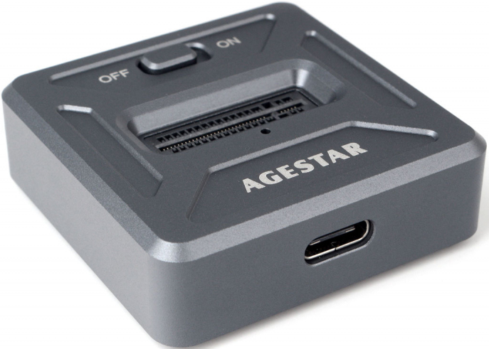 

Док-станция AgeStar 31CBNV1C (GRAY) для SSD M.2 NVME, USB 3.1, алюминий, серый, 31CBNV1C (GRAY)