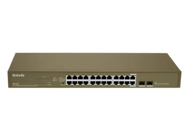 

Коммутатор Коммутатор 24PORT 1000M 2SFP TEG1024F TENDA, TEG1024F
