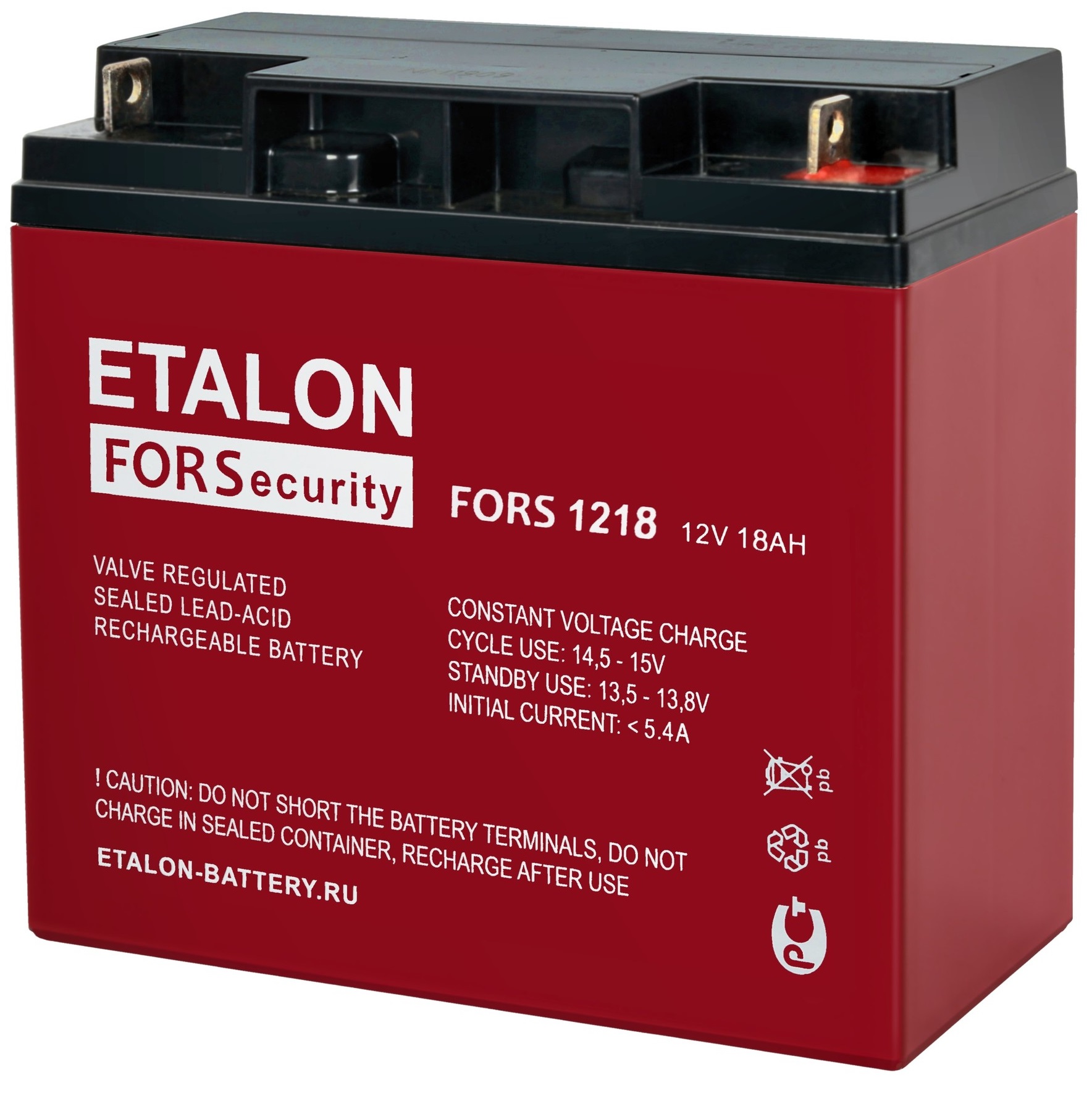 

Аккумулятор ETALON FORS 1218 12В 18Ач, FORS 1218