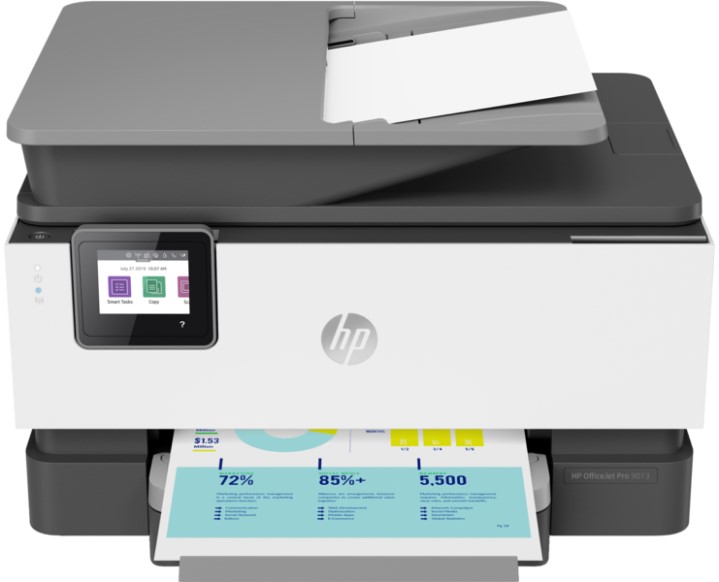 

МФУ HP Officejet Pro 9013 AiO 1KR49B A4, 22/18 ppm, duplex, USB/Wi-FiLAN, Officejet Pro 9013 AiO