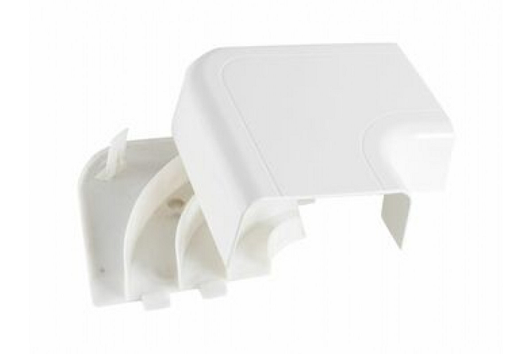 

Угол плоский Ecoplast 576314 RLA100х40 с задней стенкой и разделителем ARC-LAN 100х40мм, 576314